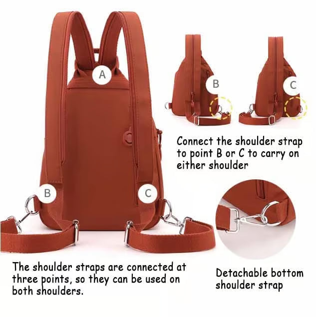 Anti-Theft 3-in-1 Tote Bag ~ Carry smarter, travel safer every day.