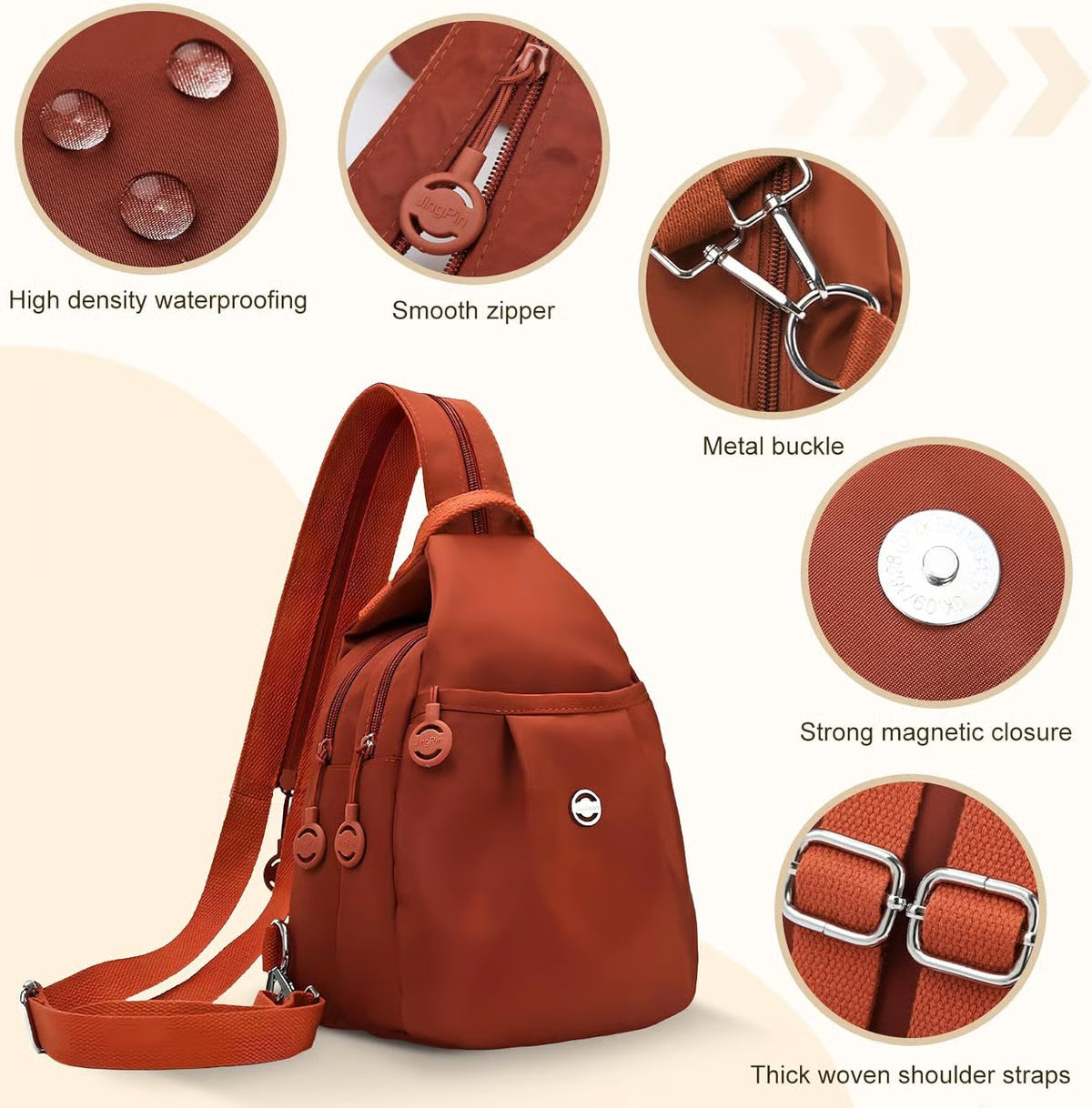 Anti-Theft 3-in-1 Tote Bag ~ Carry smarter, travel safer every day.