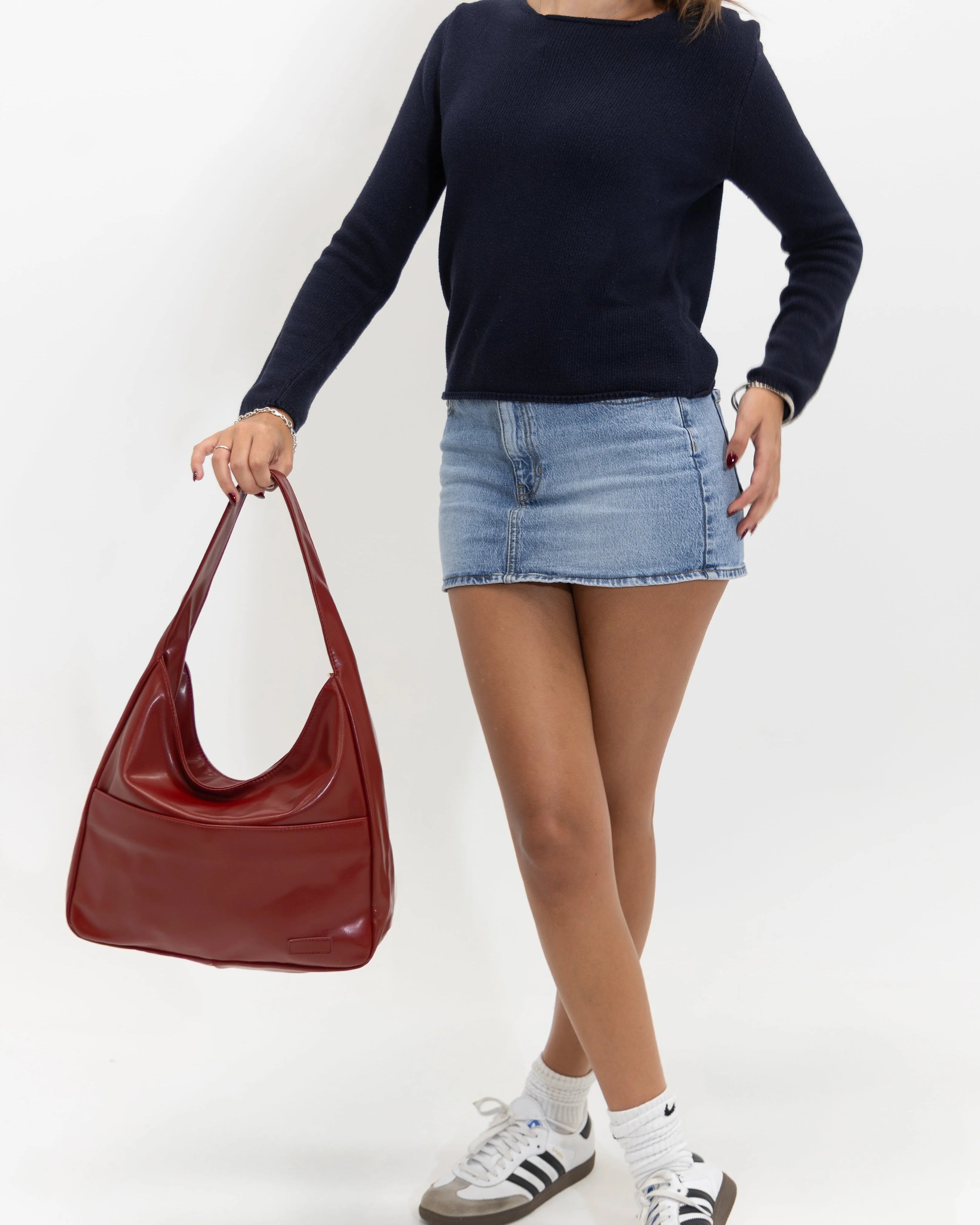 Premium PU Leather Tote Bag – Stylish, Spacious, and Durable