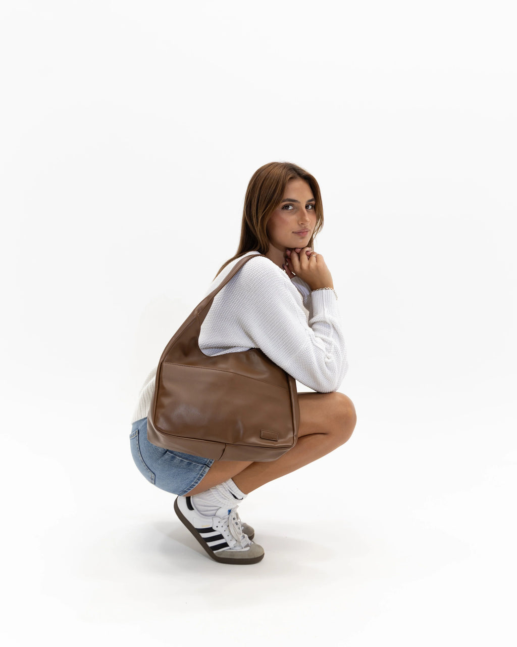 Premium PU Leather Tote Bag – Stylish, Spacious, and Durable