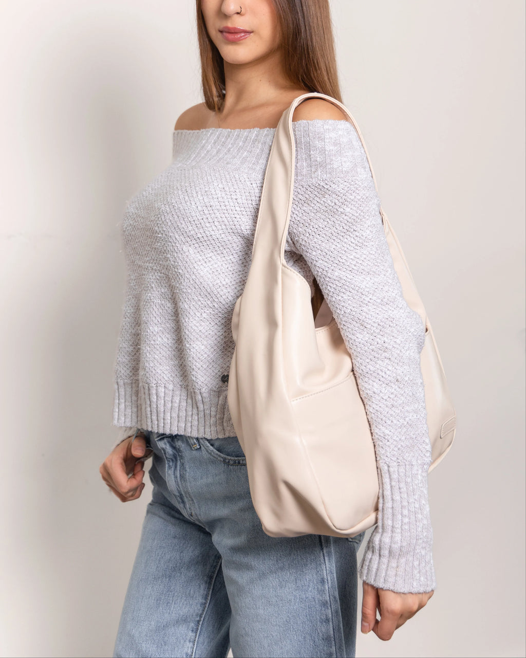 Premium PU Leather Tote Bag – Stylish, Spacious, and Durable