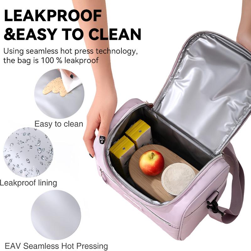 2.11-Gallon Durable Oxford Cloth Lunch Bag – Aluminum Foil Insulated Lunch Bag