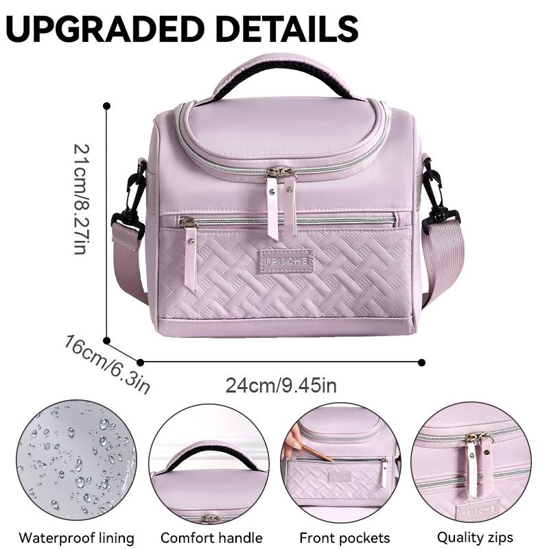 2.11-Gallon Durable Oxford Cloth Lunch Bag – Aluminum Foil Insulated Lunch Bag