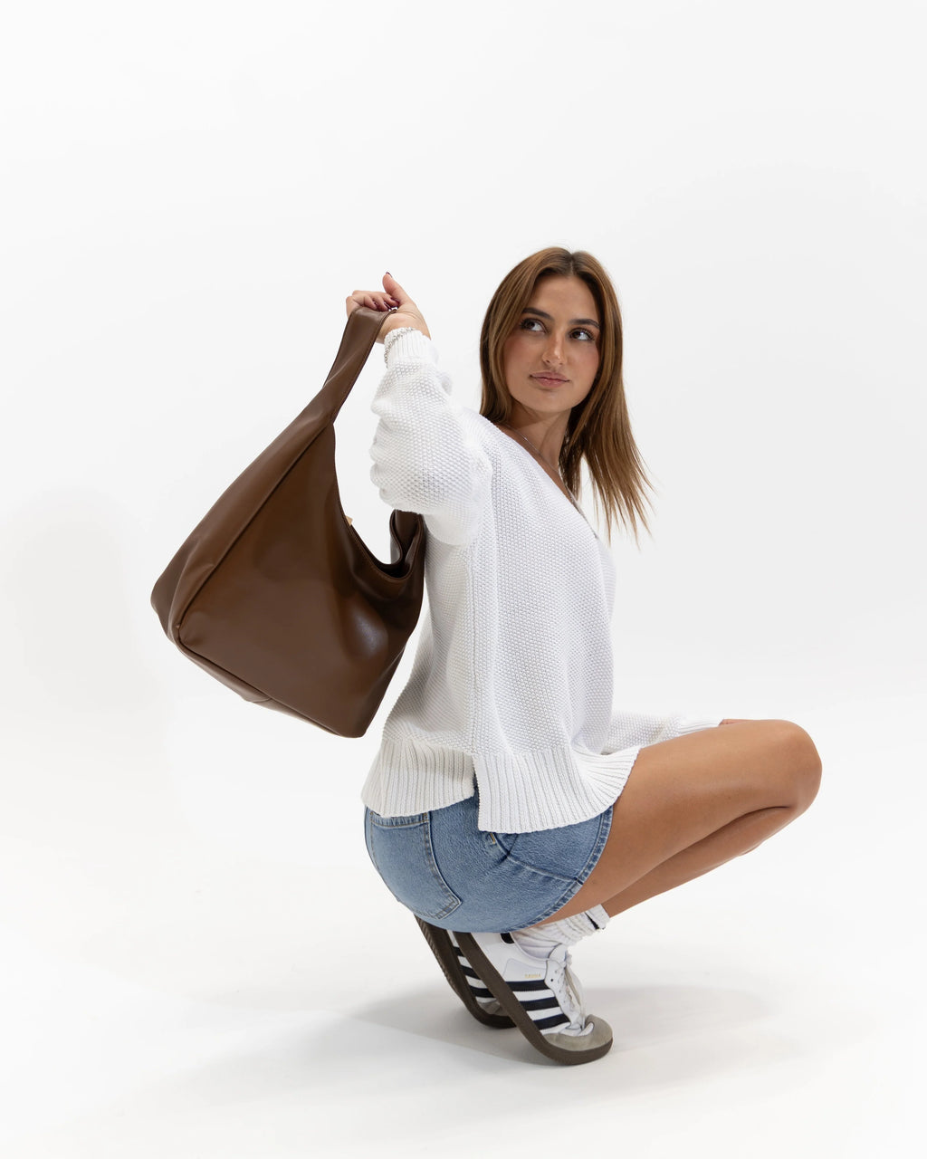 Premium PU Leather Tote Bag – Stylish, Spacious, and Durable