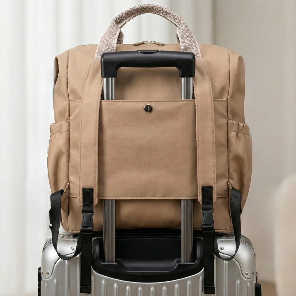 Foldable Baby Travel Cradle & Storage Bag – Portable Everyday Diaper Bag