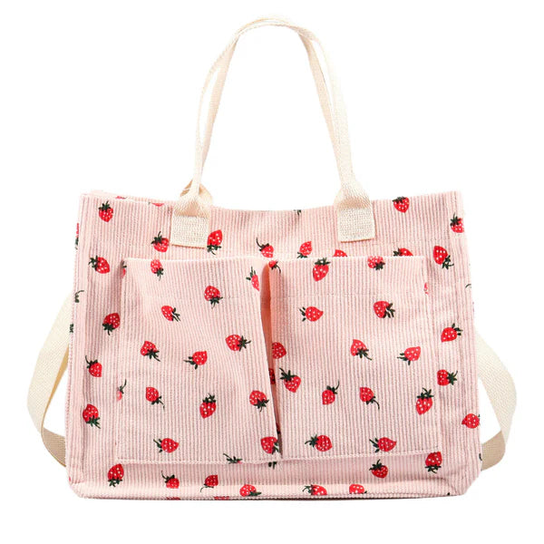 Oversized Printed Tote Bag