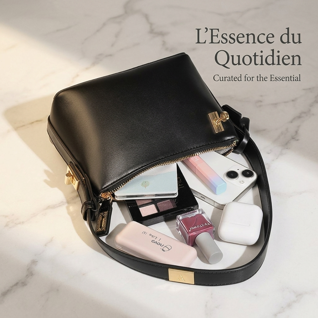 Soft Leather Mini Pillow Bag – Elegant Everyday Shoulder Bag