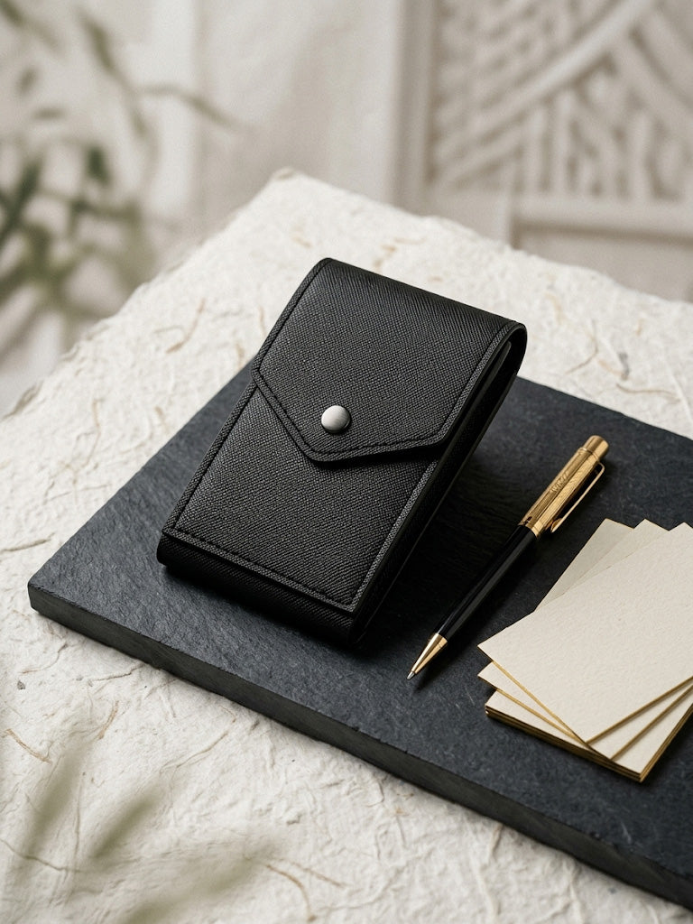 RFID Blocking Carbon Fiber Card Holder - Ultra Slim Men’s Money Clip