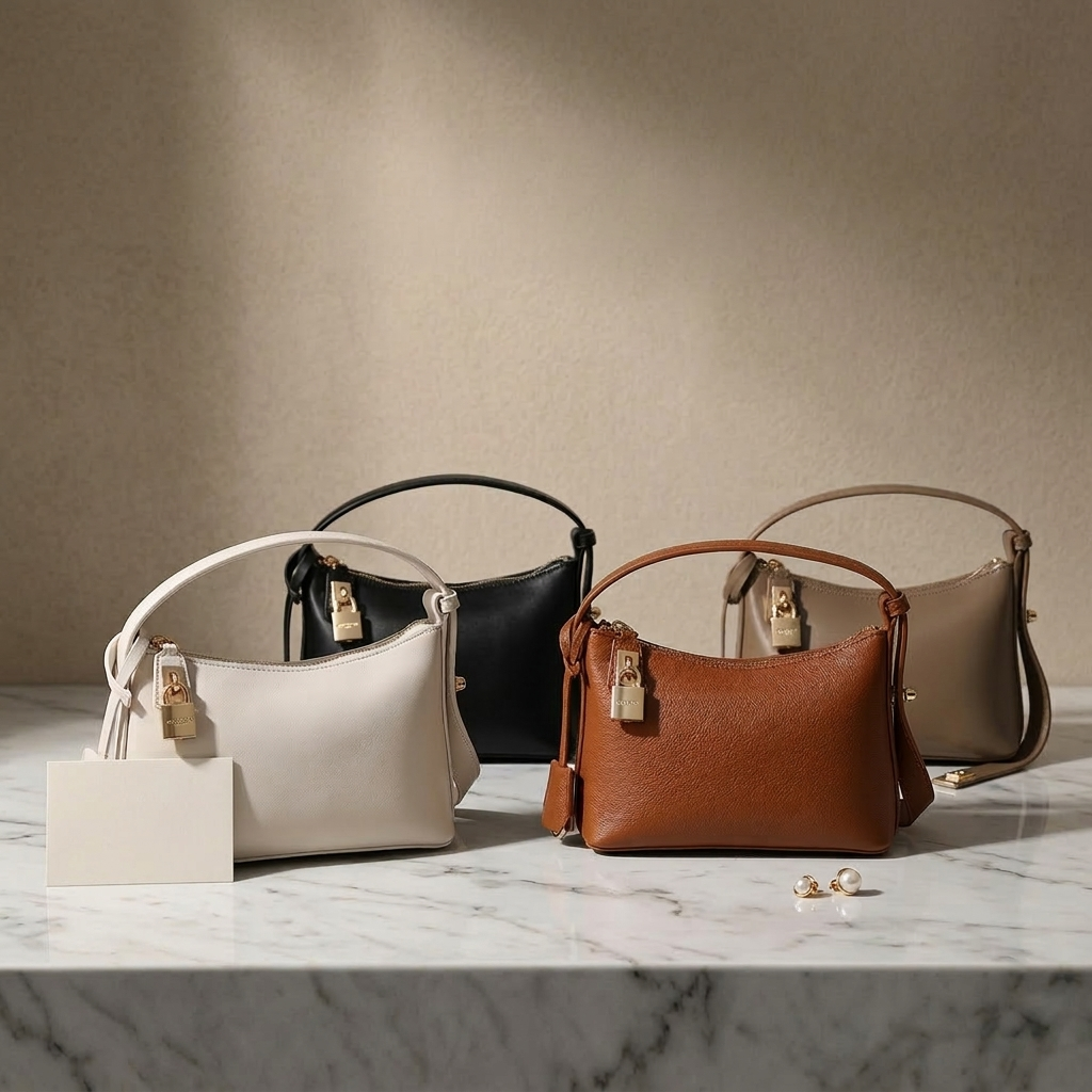 Soft Leather Mini Pillow Bag – Elegant Everyday Shoulder Bag